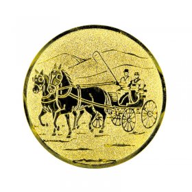 Lovaglás (fogathajtás) érembetét