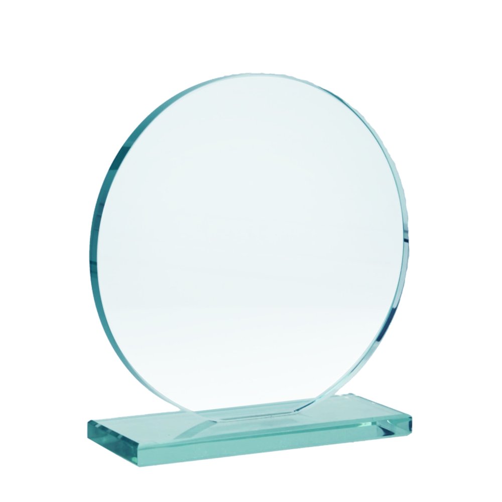 Üveg díj díszdobozban