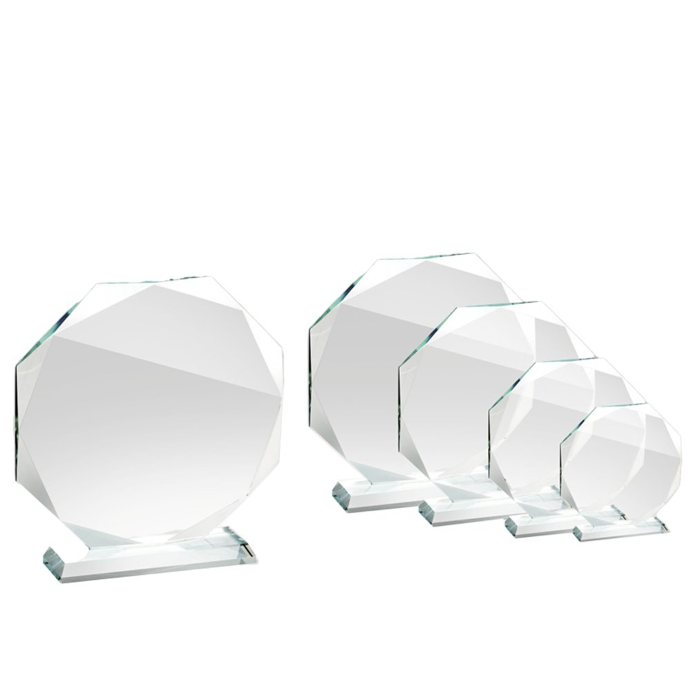 Kristály díj díszdobozzal