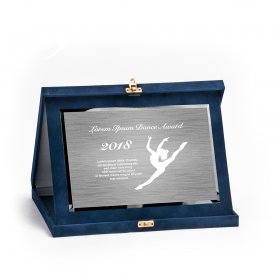 Kék plüss plakett kombináció