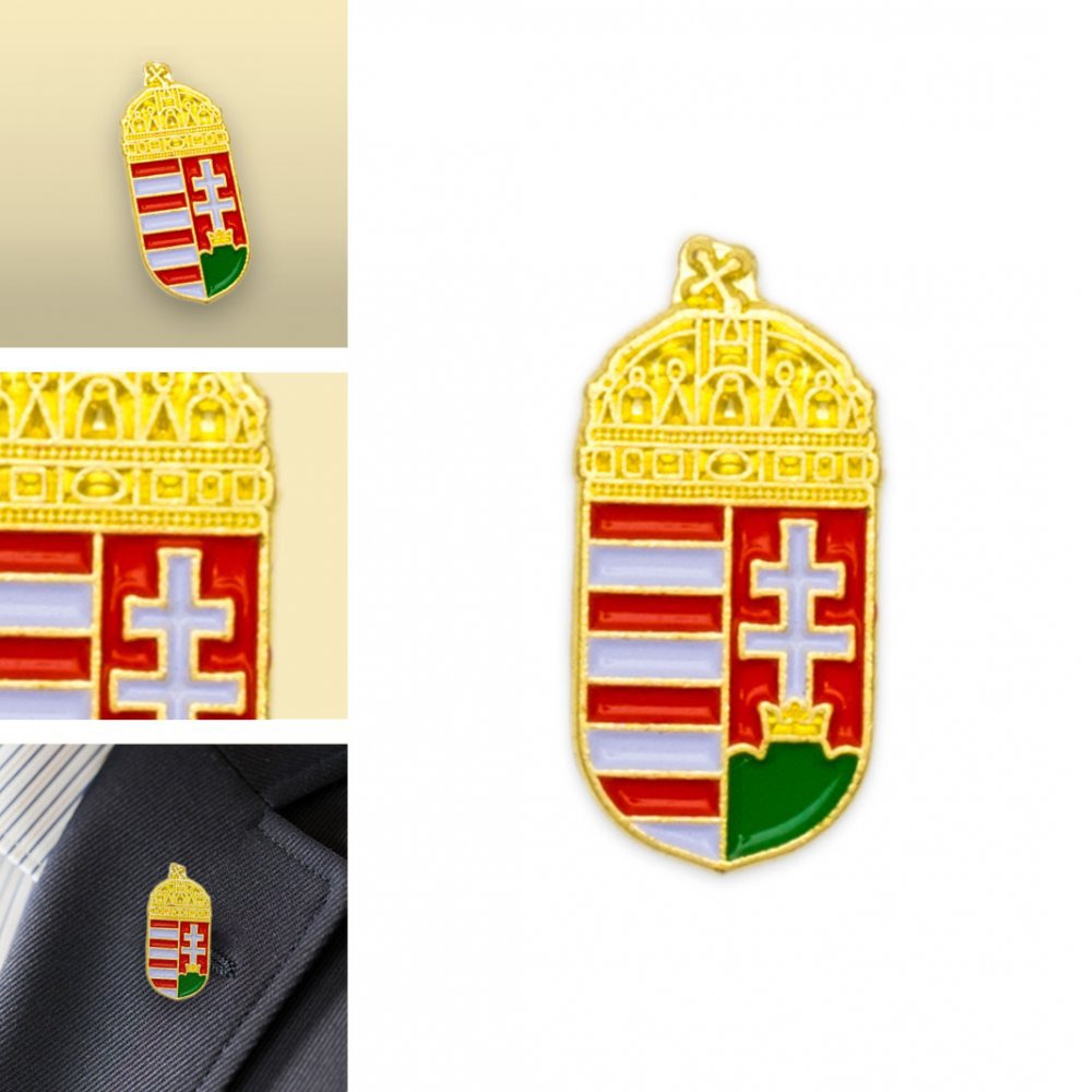 Magyar címeres jelvény