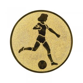 Labdarúgó (női) érembetét