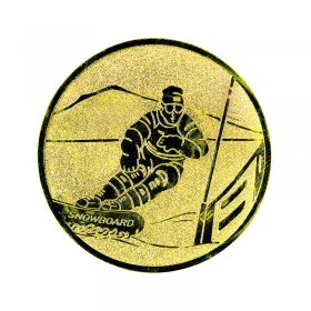 Snowboard érembetét