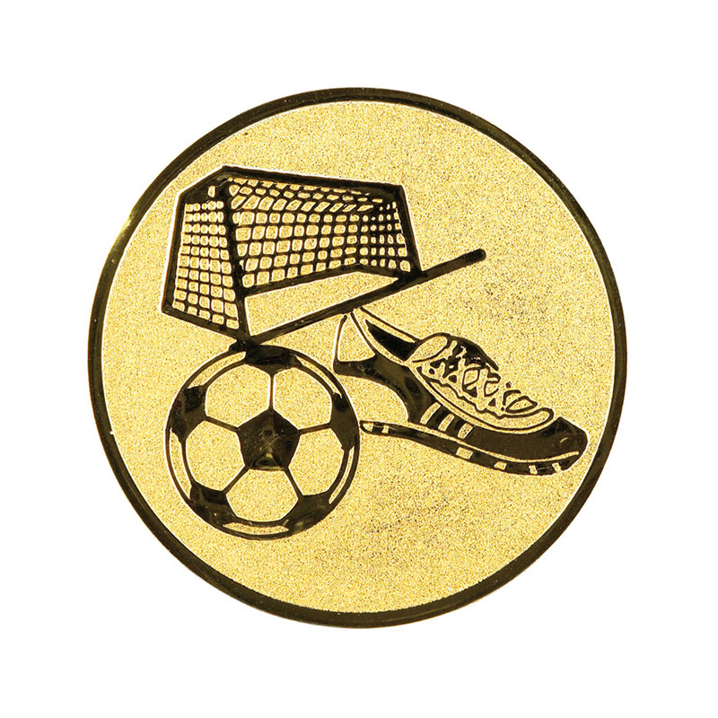 Labdarúgó (cipő, labda) érembetét