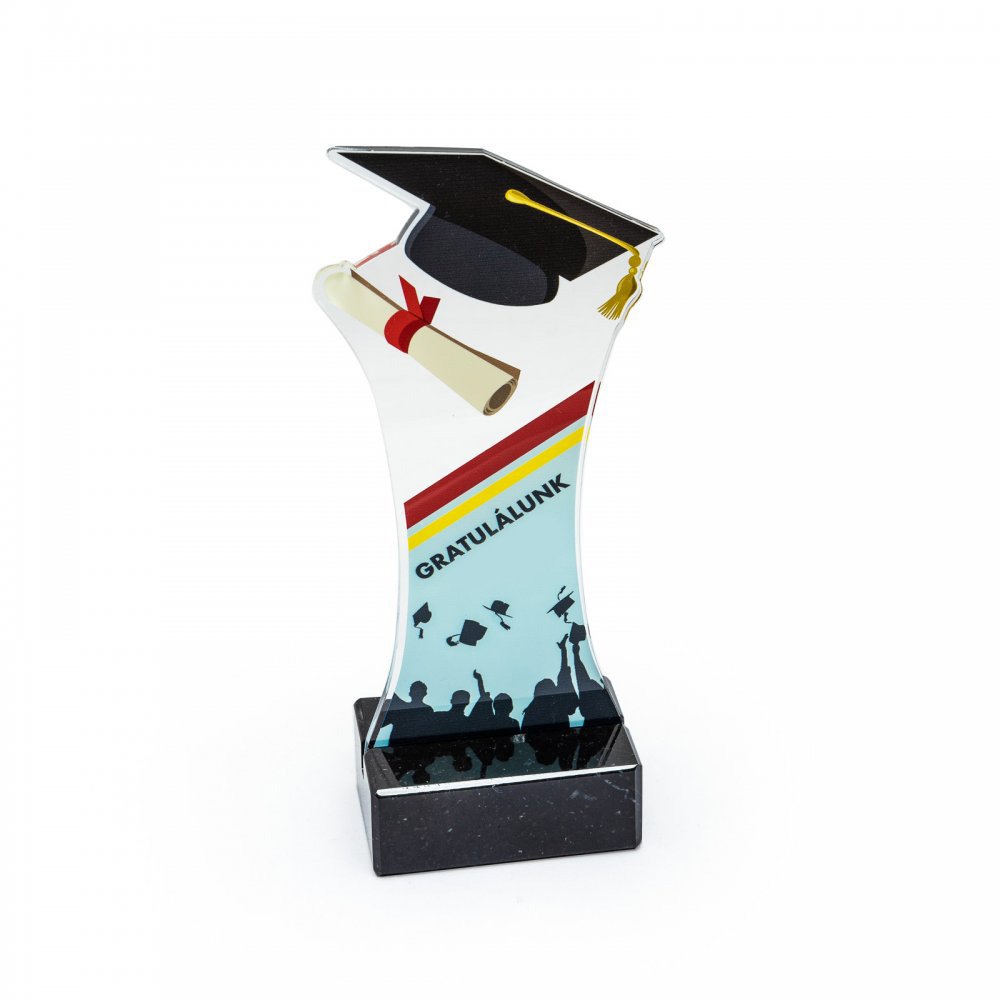 Tanuló általános akril díj