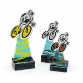             Kerékpár akril díj
        