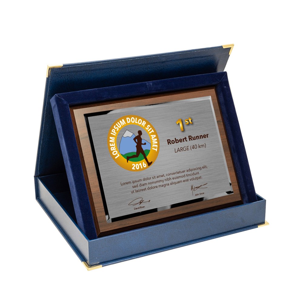 Plakettdoboz (fa plaketthez)