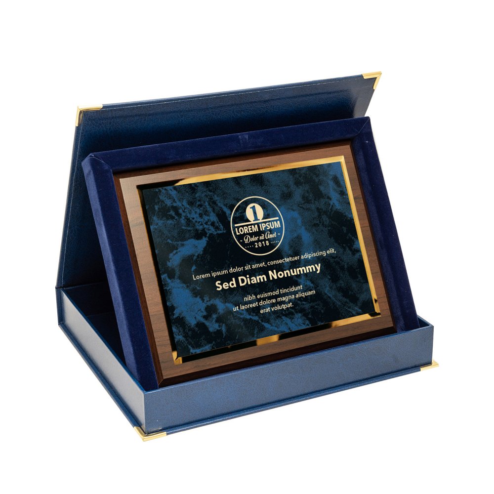 Plakettdoboz (fa plaketthez)