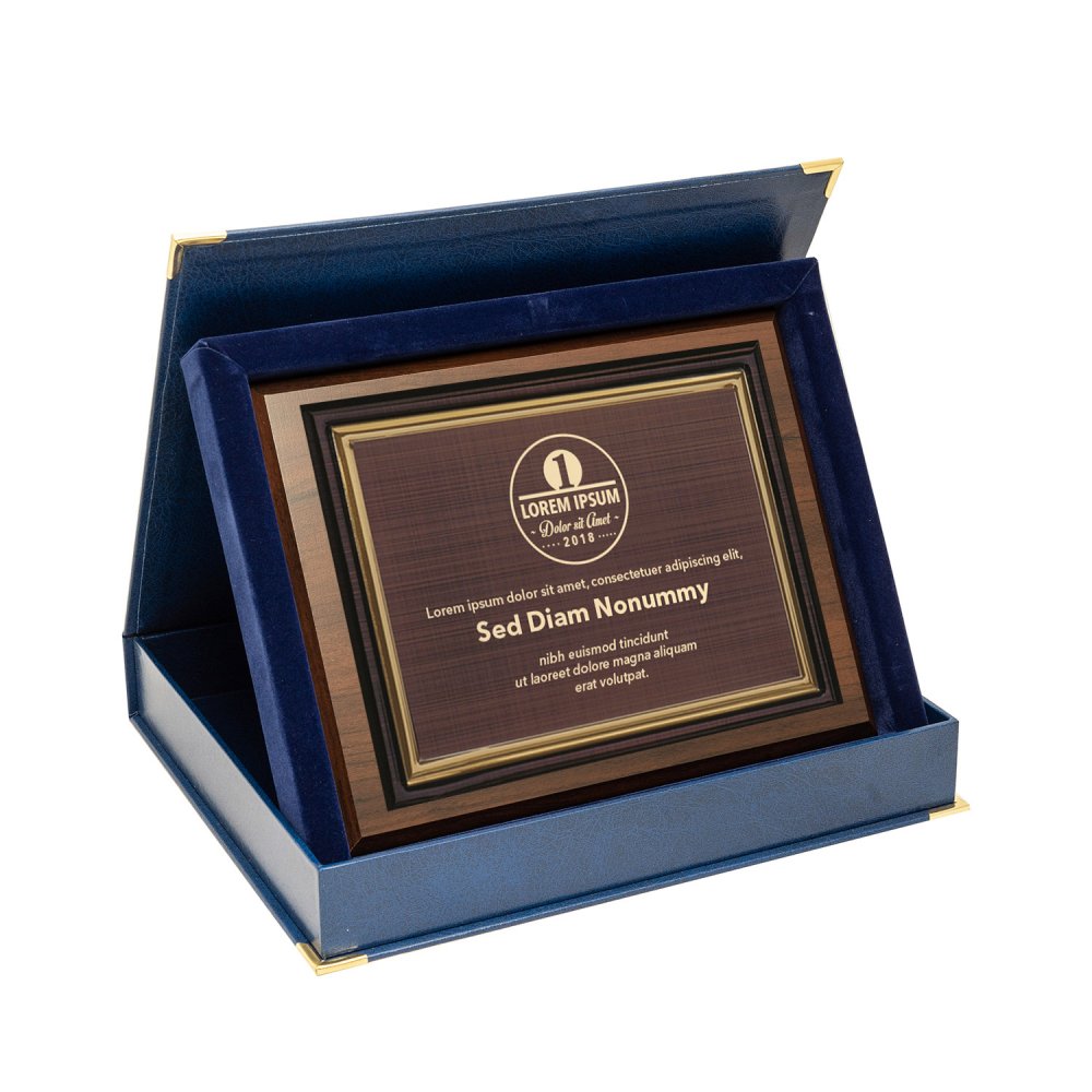 Plakettdoboz (fa plaketthez)