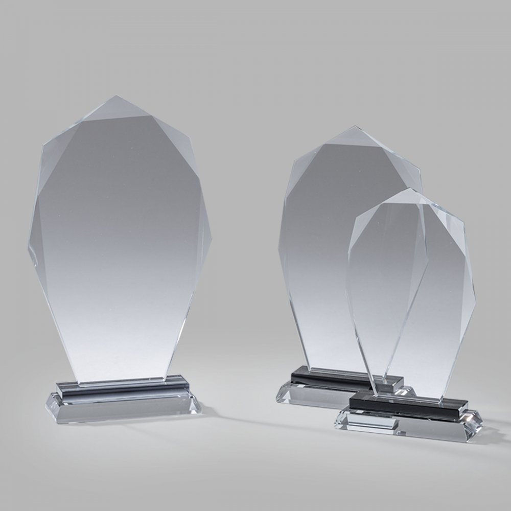 Kristály díj díszdobozban