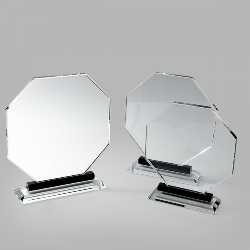 Kristály díj díszdobozban