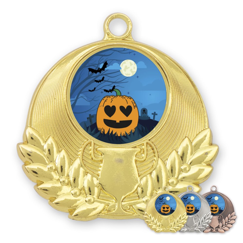 Halloween érem