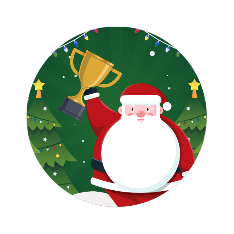 Mikulás érembetét