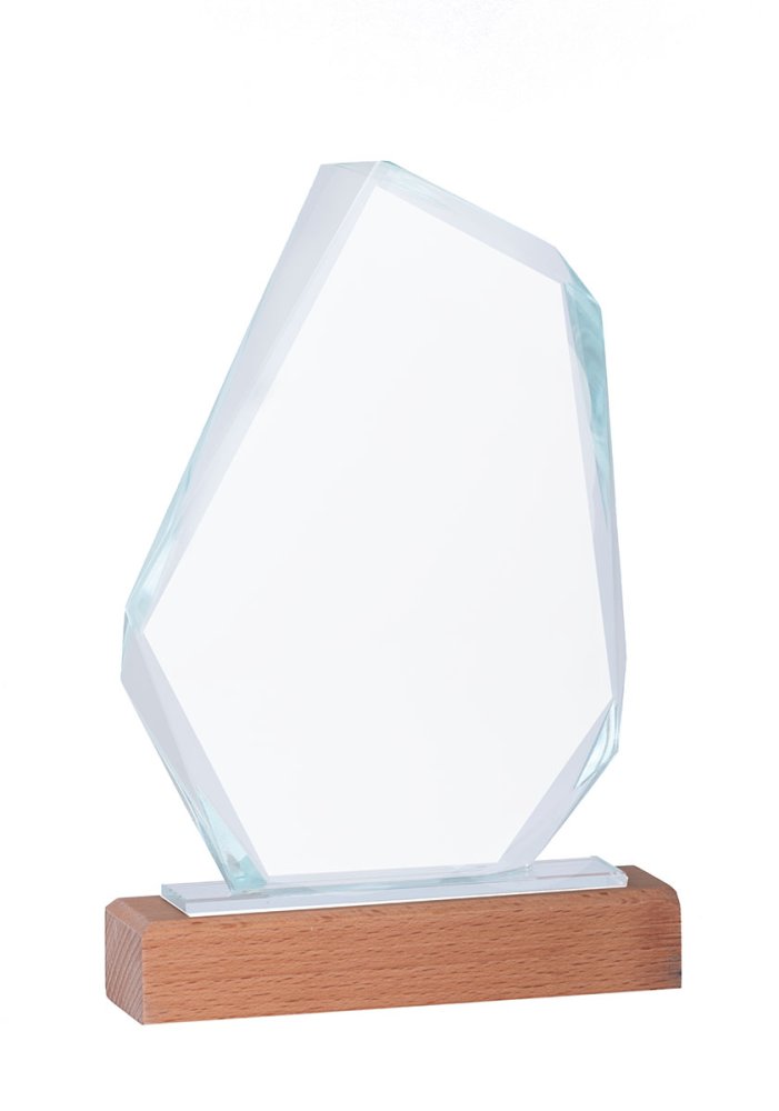 Kristály díj díszdobozban