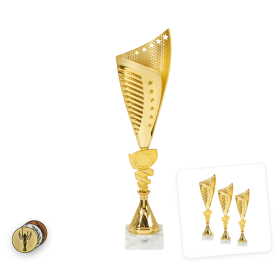 Középkategóriás serleg arany